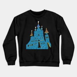 Castle under water Crewneck Sweatshirt